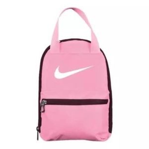 BRAND NEW girl Nike nike brasilia insulated just do it logo pink lunch bag